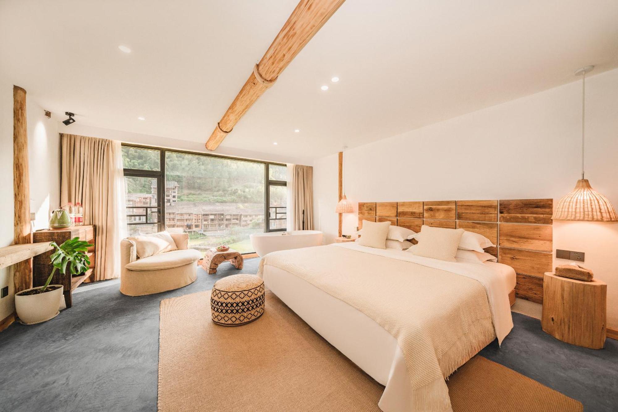 ליפינג 肇兴溪舍山堂 Creekside Inn מראה חיצוני תמונה