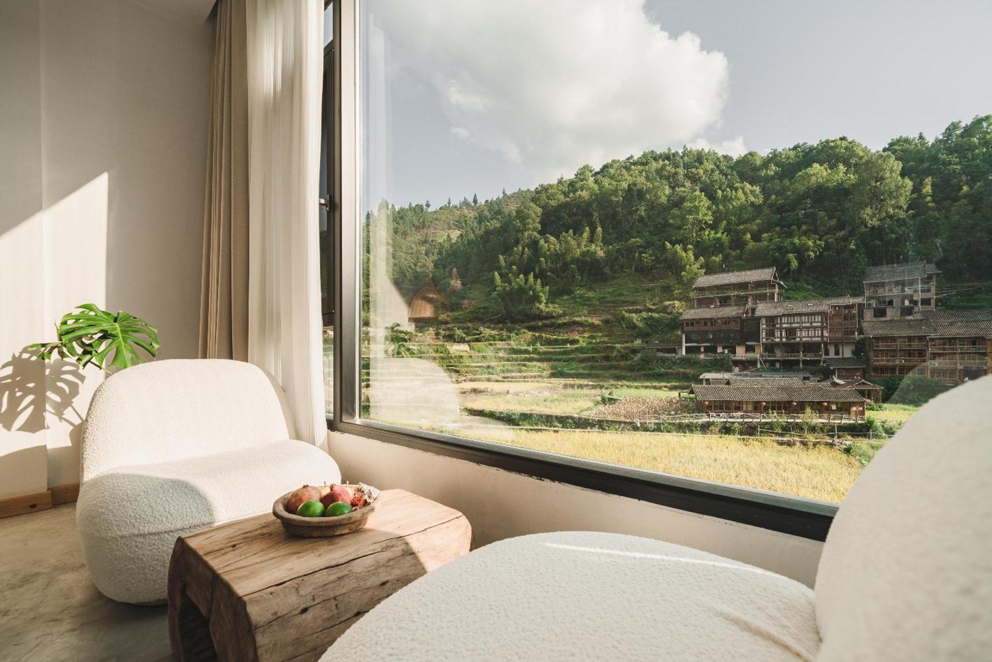 ליפינג 肇兴溪舍山堂 Creekside Inn מראה חיצוני תמונה