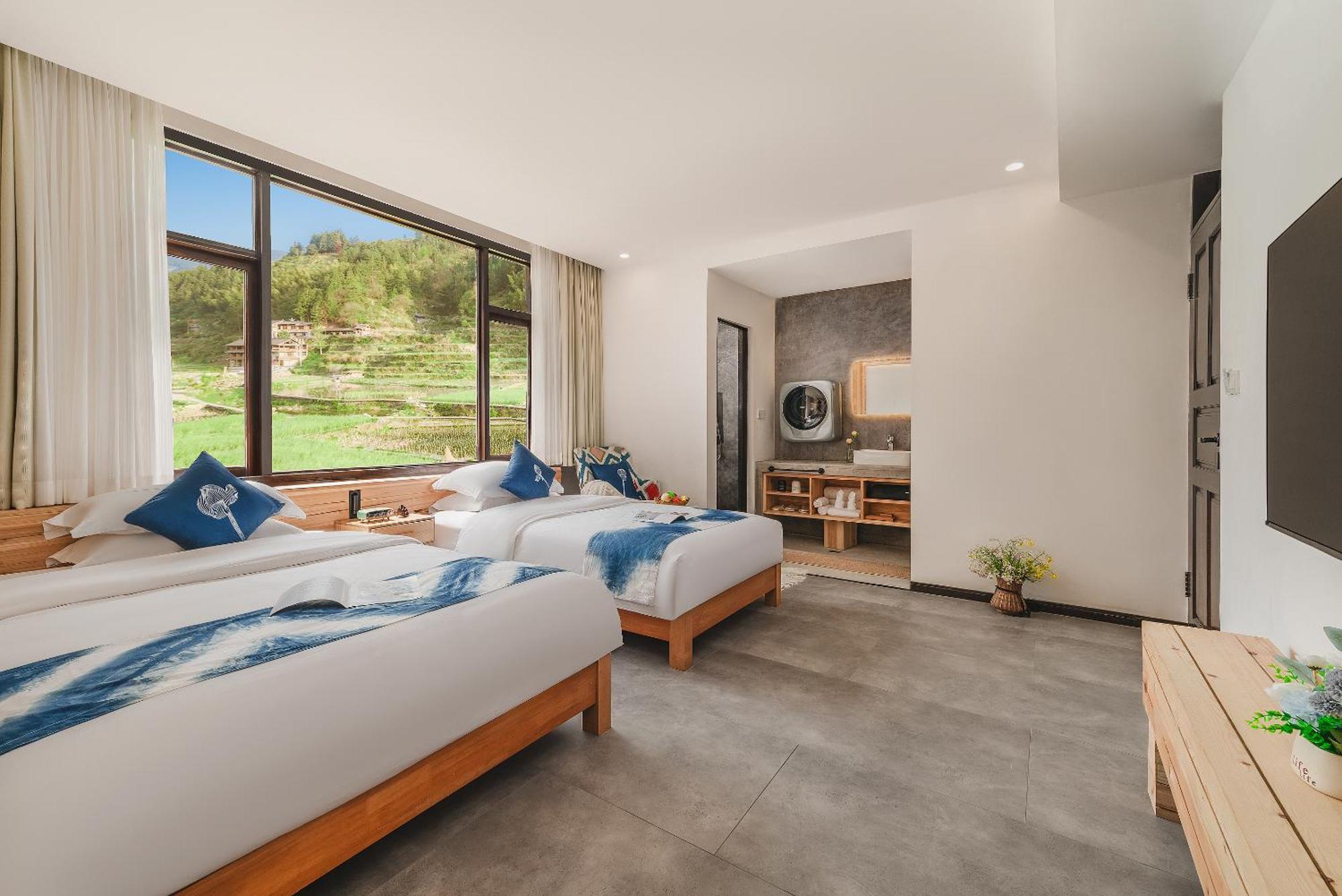 ליפינג 肇兴溪舍山堂 Creekside Inn מראה חיצוני תמונה