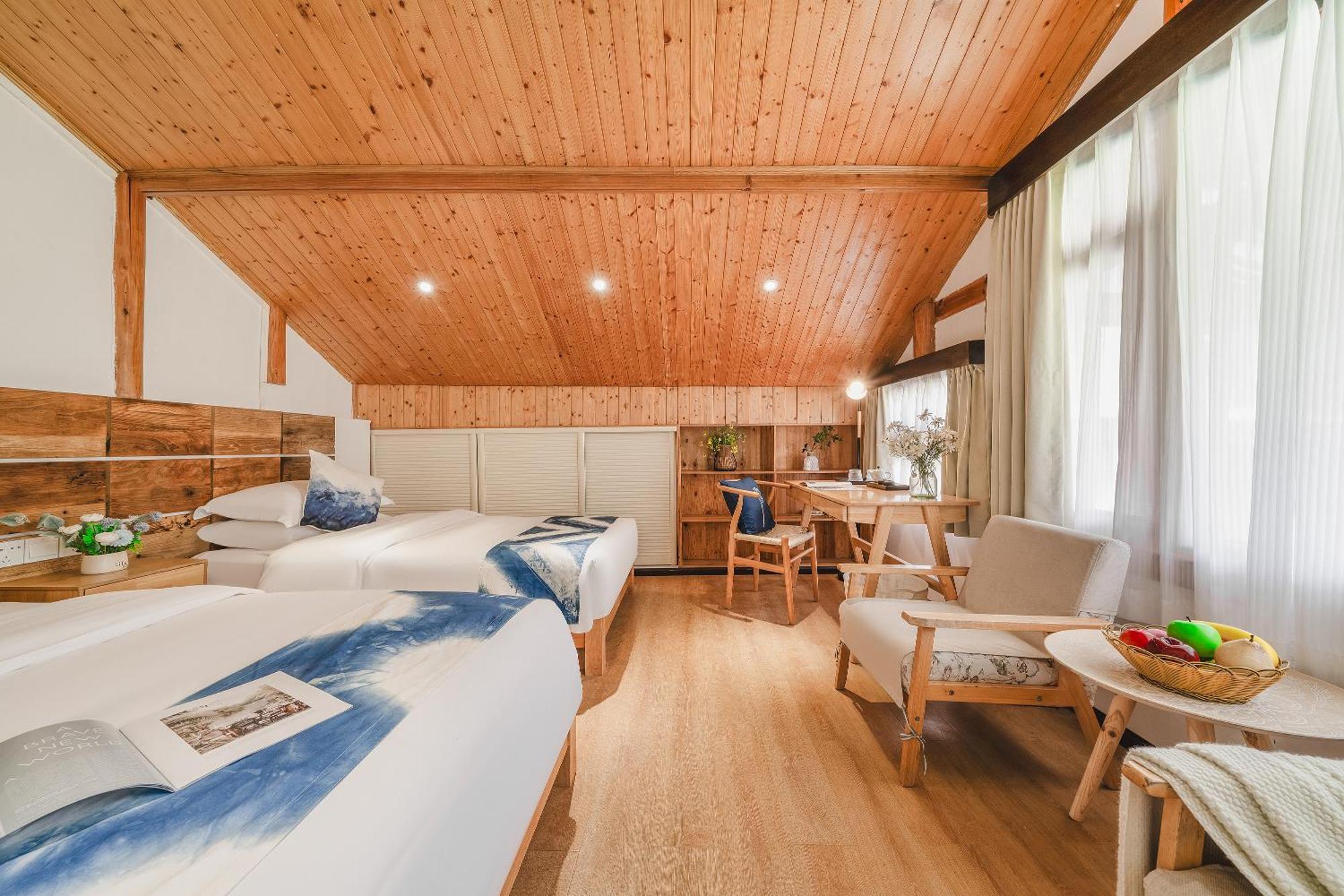 ליפינג 肇兴溪舍山堂 Creekside Inn מראה חיצוני תמונה