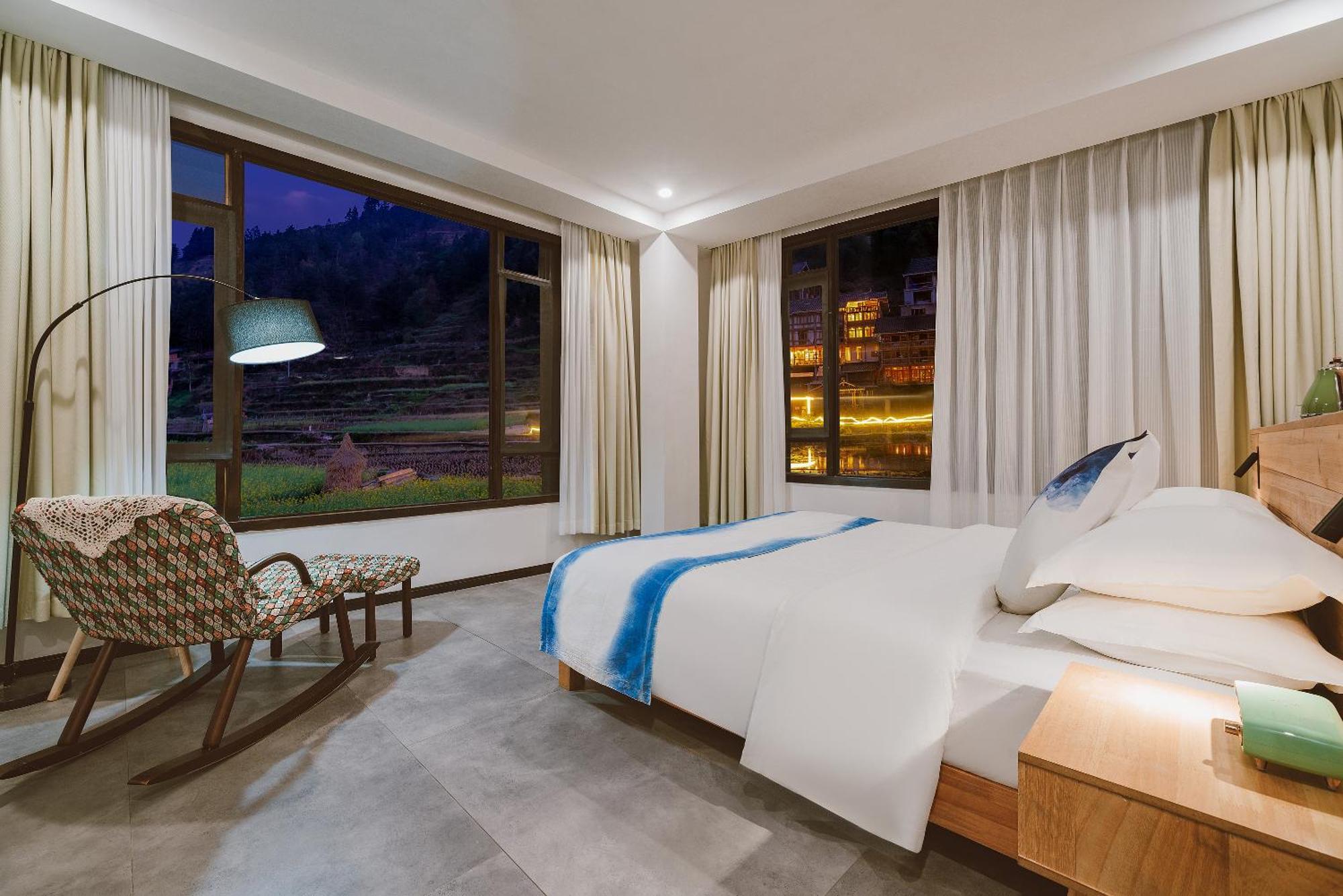 ליפינג 肇兴溪舍山堂 Creekside Inn מראה חיצוני תמונה