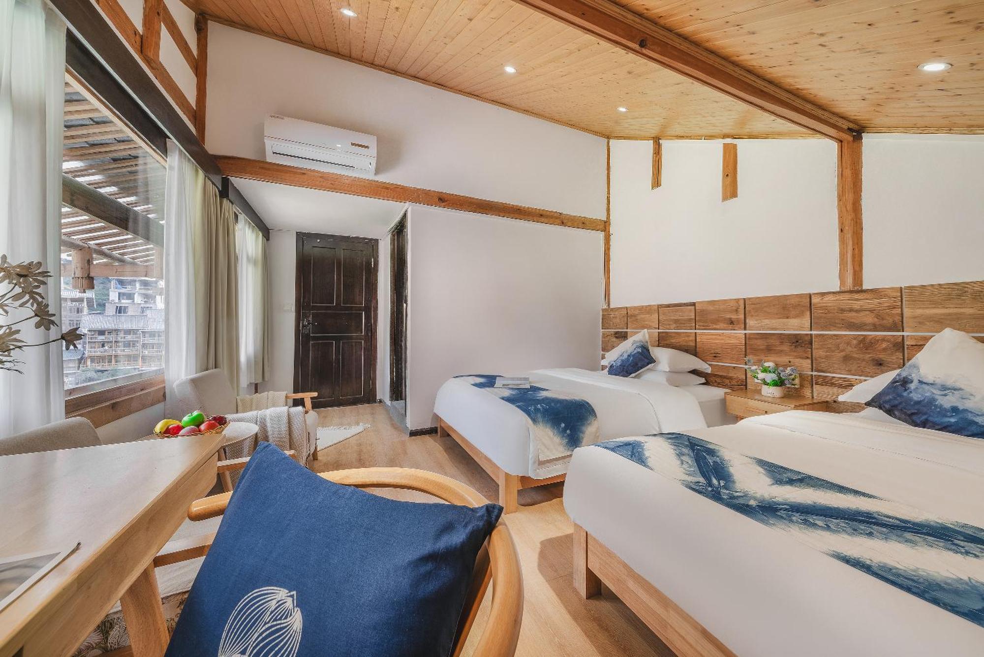 ליפינג 肇兴溪舍山堂 Creekside Inn מראה חיצוני תמונה