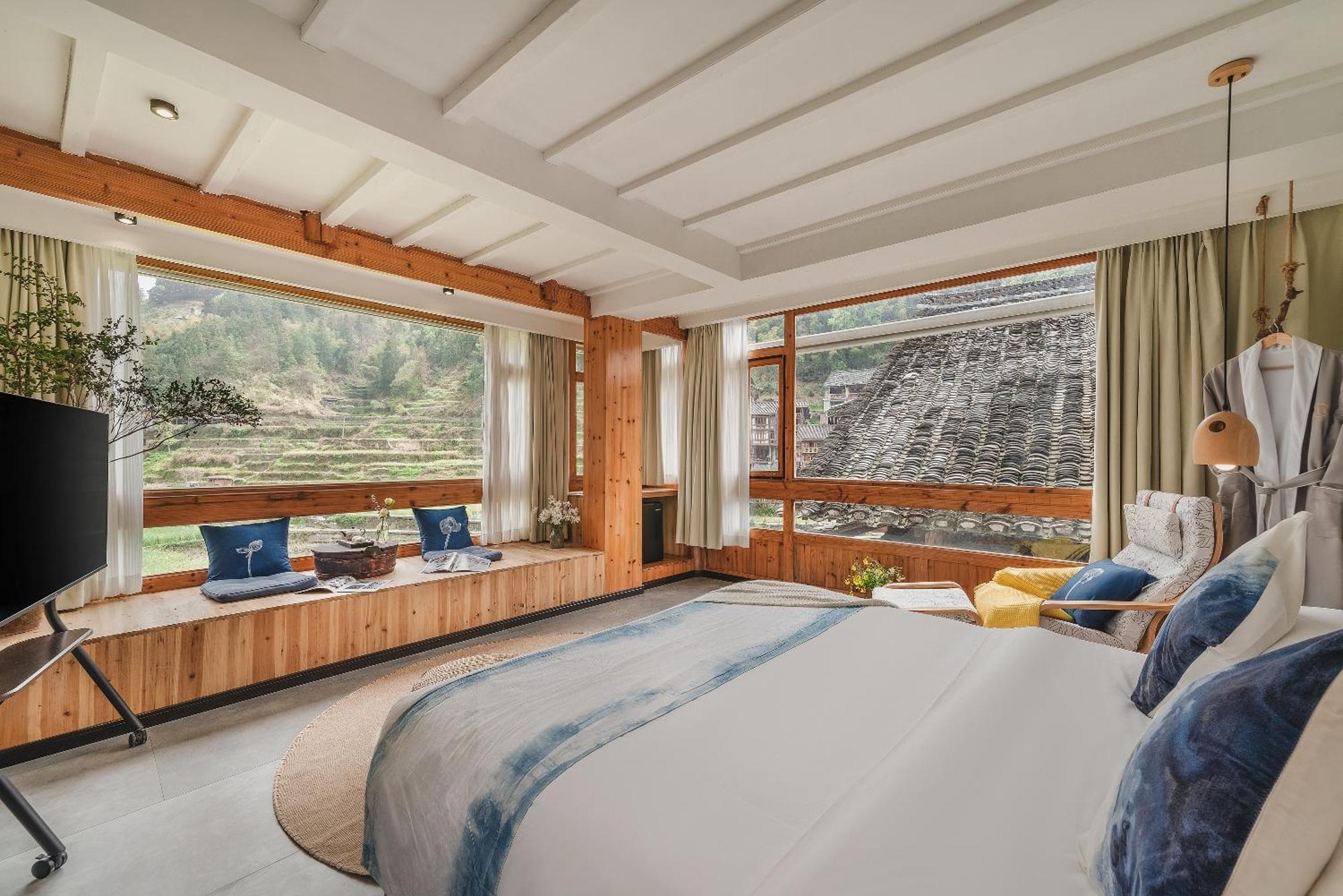 ליפינג 肇兴溪舍山堂 Creekside Inn מראה חיצוני תמונה