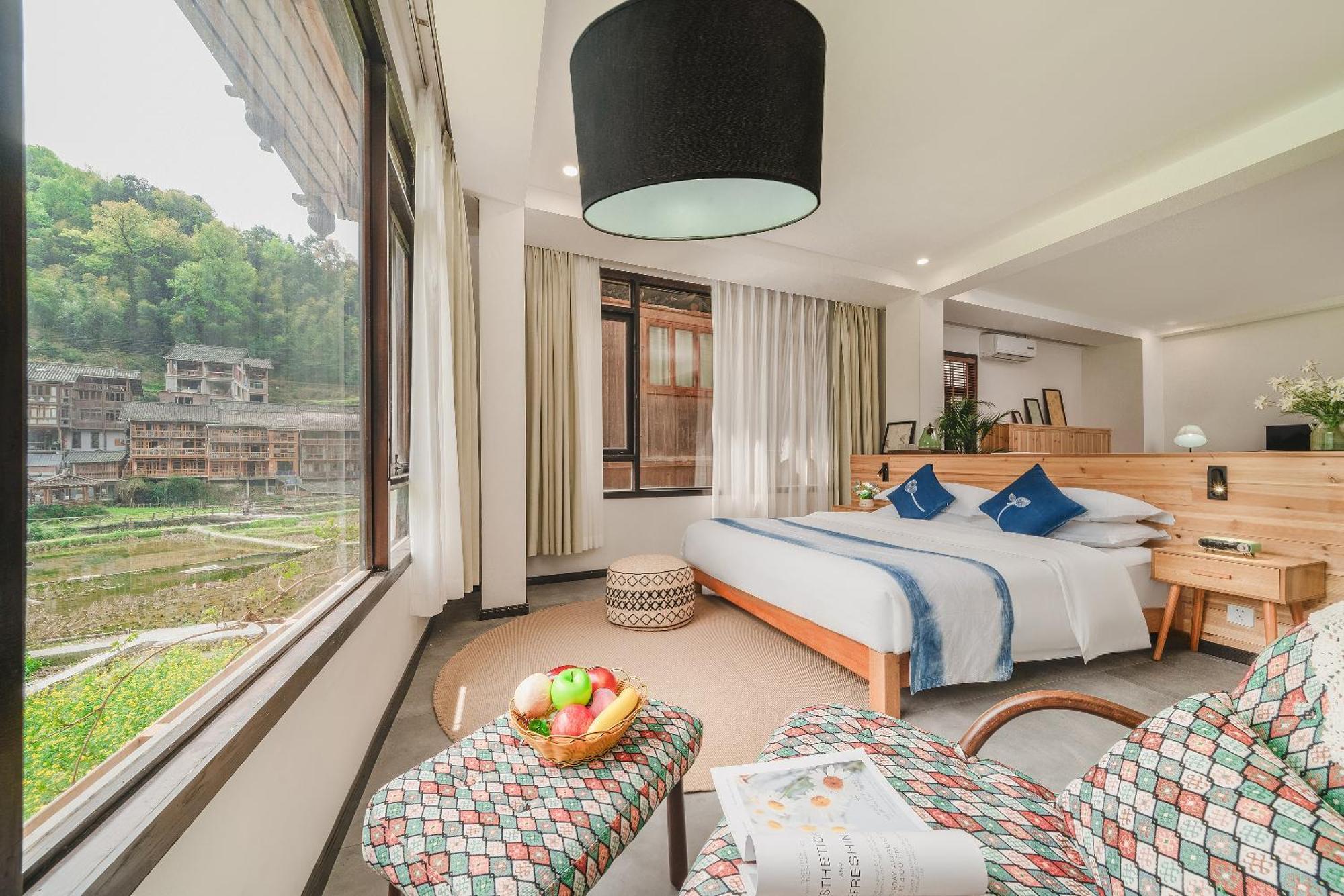 ליפינג 肇兴溪舍山堂 Creekside Inn מראה חיצוני תמונה